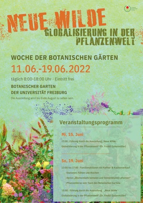 11.-19. Juni: Woche der Botanischen Gärten 