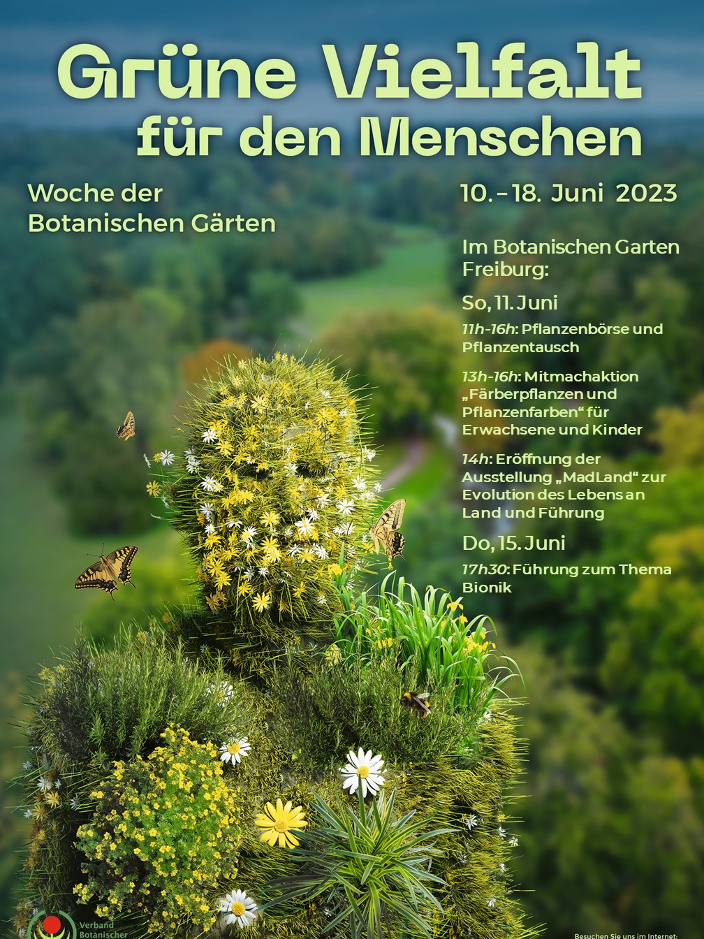 Woche der Botanischen Gärten 10.-18. Juni 2023