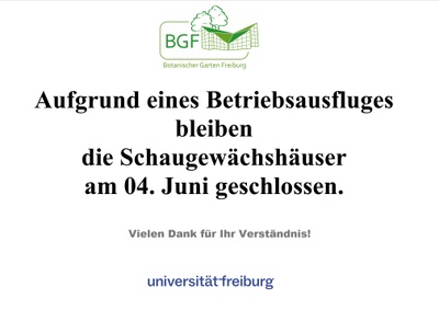 Betriebsausflug_Schaugewächshäuser geschlossen