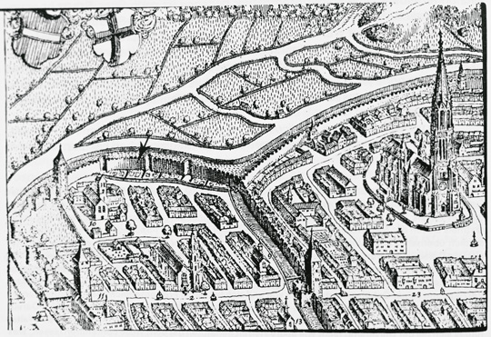 MERIAN TopographiaAlsatiae 1644 Garten1 (siehe Dokument) 540